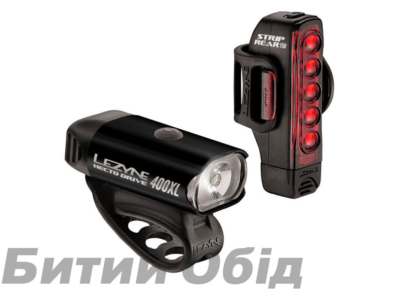 Комплект світла Lezyne Hecto Drive 500XL/Strip Pair