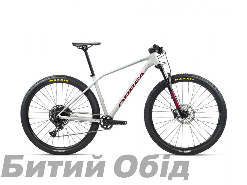 Велосипед Orbea Alma H10-Eagle 29 2021 White Grey- Metallic Red (Gloss)