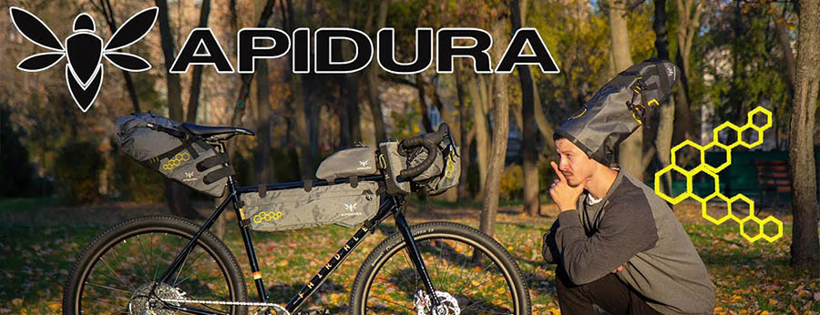 Apidura Байкпакінг: Велосумки, Сумки для Велосипеда: Сумки на кермо, раму, багажник