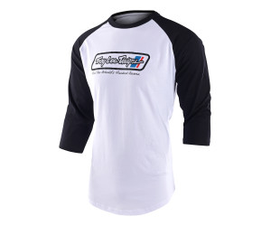 Реглан TLD GO FASTER RAGLAN; WHITE / BLACK 