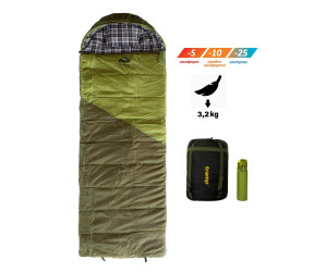 Спальний мішок Tramp Kingwood Long ковдра dark-olive/grey 230/100 UTRS-053L