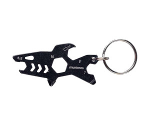 Брелок-мультиінструмент Munkees 2537 Tool Shark black