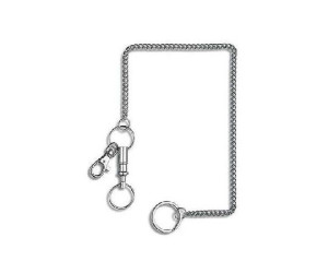 Ланцюжок Victorinox 40см карабін + карабін + кільце (4.1854)