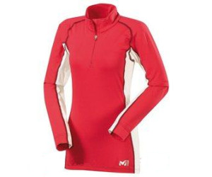 Пуловер MILLET LD HAKKODA TOP ROSE RED/LILLY WHITE 