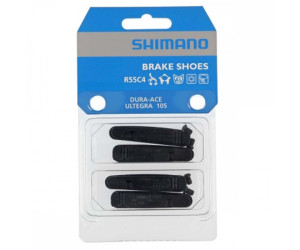 Тормозные резинки Shimano Dura-Ace R55C4 касетная фиксация (комплект 2 пары)