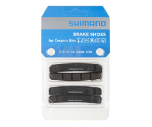 Тормозные резинки Shimano тормозов V-brake BR-M970/M739 для керамич. обода (2 пары)