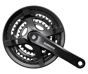 Шатуни Shimano FC-TY501, 175мм, захист зірок