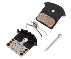 Тормозные колодки Shimano J04C+радиатор,  металл