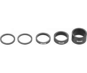Проставки рулевой колонки RockShox UD Carbon, Gloss White Logo (2.5mm x 2, 5mm x 1, 10mm x 1, 20mm x 1) (00.4318.035.001)