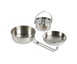 Набір посуду Tatonka Camp Set Large, Silver (TAT 4114.000)