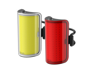 Комплект мигалок передняя+задняя Knog Mid Cobber Twinpack 320/170 Lumens