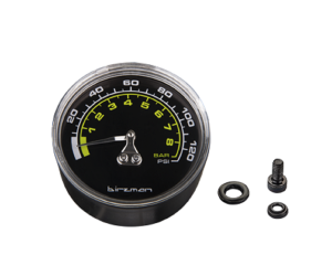 Манометр Birzman 120PSI Maha Push & Twist MTB