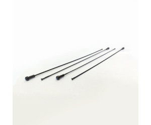 Спица Campagnolo передняя/задняя левая BORA 253мм плоская черный WH-01BWTO60 VFM