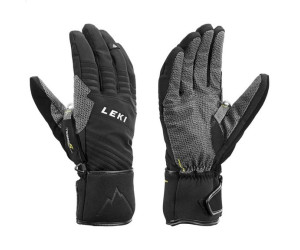Перчатки LEKI Tour Plus V black-chrome-lime 9.0