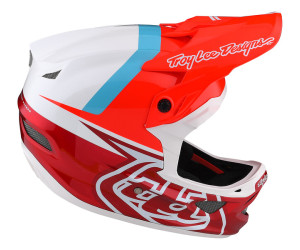 Вело шлем TLD D3 FIBERLITE HELMET [Slant Red] 