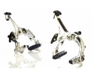 Тормоза шоссе Fouriers 3D Forged 230г алю/сталь с/колодк алю пер+задн 