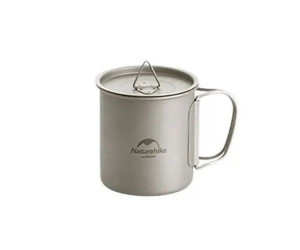 Кружка титанова з ручкою 450 мл Naturehike NH20CJ005