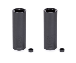 Пеги WeThePeople TEMPER 14mm incl. 10mm Adapter 4.55" Cr-Mo/Nylon чорна (пара)