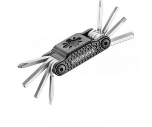Ключ склад Fouriers ST042 2/2.5/3/4/5/6мм/Т25/викр.PH2 сталь CroVa/Full CNC алю 83г 