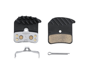 Тормозные колодки SHIMANO H03C +радиатор  XT/SAINT/ZEE, металл