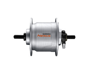 Динамо-втулка SHIMANO DH-C3000-3N-NT, NEXUS, 6V 3.0W, 36H, 100X140MM, на гайках, E2 TERMINAL, W/SM-DH10, срібл.