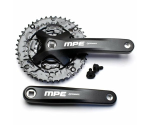 Шатуни SQ PROWHEEL MPE - 401 44/32/22T під квадрат чорні