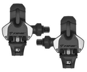 Педали контактные TIME XPro 10 road pedal, including ICLIC free cleats, Black/Grey