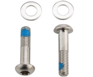 Болты для тормозов SRAM Bracket Mounting Bolts Stainless T25 22mm (2шт) Flat Mount