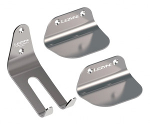 Крюк для зберігання велосипеду Lezyne STAINLESS PEDAL HOOK Сріблястий Y16