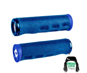 Грипси ODI Tinker Juarez Dread Lock Grip Blue w/Blue Clamp сині із синіми замками