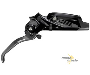 Ручка тормозная SRAM LEVER ASSEMBLY - CARBON LEVER (ASSEMBLED, NO HOSE, INCLUDES BARB & OLIVE) GLOSS BLACK ANO- G2 ULT (A2)