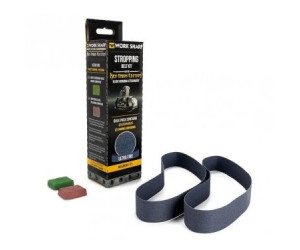 2 тканевых ремня Work Sharp для WSKTS-KO+зеленая паста "chromium oxide"+красная паста "ferric oxide"