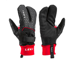 Перчатки Leki HS Nordic Thermo Shark Lobster (2+2) black-red 9