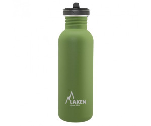 Пляшка для води LAKEN Basic Steel Bottle 0,75L - Flow Cap