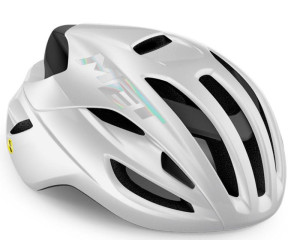 Шлем MET RIVALE MIPS CE WHITE HOLOGRAPHIC | GLOSSY 