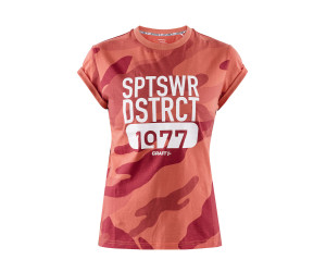 Футболка Craft District Clean Tee Woman orange S