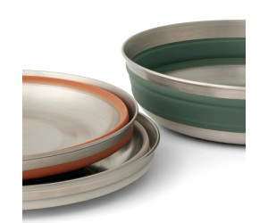 Миска складная Sea to Summit Detour Stainless Steel Collapsible Bowl  L