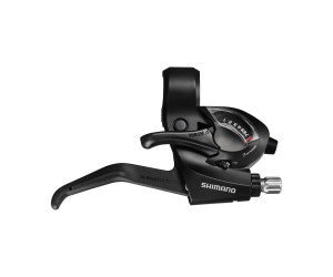 Тормоз ручка/шифтер Shimano ST-EF41 правый 7-ск, трос 2400мм, черный ОЭМ