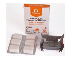 Набор для розжига (горелка+сухое горючее) Base Camp Heating Set 