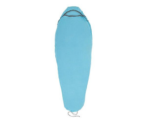 Вкладыш в спальник Sea to Summit Breeze Sleeping Bag Liner ( Insect Shield - Mummy w/ Drawcord - S, Turkish Tile Blue)