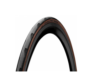 Покрышка бескамерная Continental Grand Prix 5000S 28 | 700 x 32C черная/коричневая складная skin