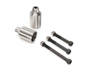 Пеги для трюкового самоката HIPE Pegs PHIPE02. silver matt