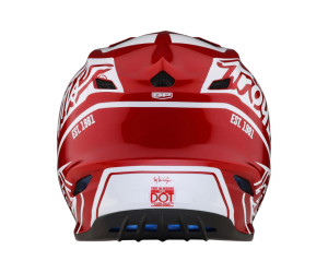 Мотошлем TLD GP HELMET SLICE RED/ WHITE 