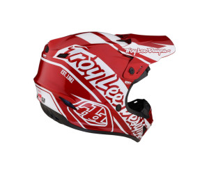 Мотошлем TLD GP HELMET SLICE RED/ WHITE 