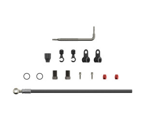 Гидролиния SRAM Disc Brake Hydraulic Hose Kit - Silver Banjo -2000mmBlk (inc. banjo, fittings) - XX,Juicy5/7/,Guide R/RS/RSC/Ult (B1),Guide T(A1),G2 RSC/ULT