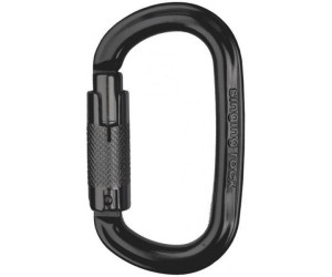 Карабін з муфтою Singing Rock Ozone TWL oval black 