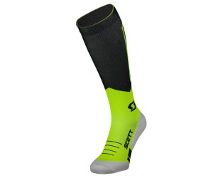 Носки SCOTT RC COMPRESSION safety yellow/white 