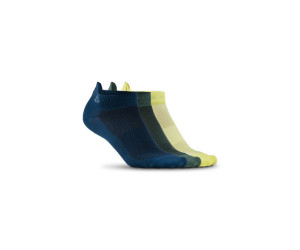 Шкарпетки Craft Greatness Shaftless 3-Pack Sock navy|green|Yellow