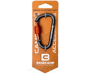 Карабин алюминиевый сервисный Base Camp Delta 8 Screw Set 