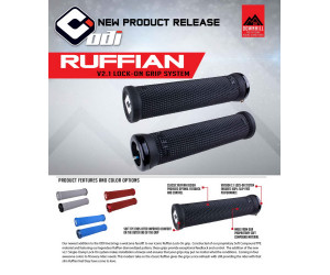Грипси ODI Ruffian v2.1 Lock-On MTB 135mm